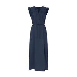 Stockholm sl long dress Frau, india ink