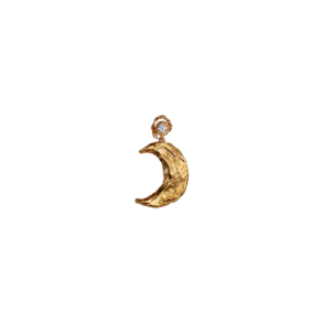 Claire de lune single left earring Stine A, gold