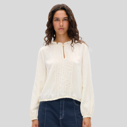 Milya shirt Baum und Pferdgarten, papyrus creme