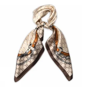 Bonnie silk scarf MP Denmark, ecru