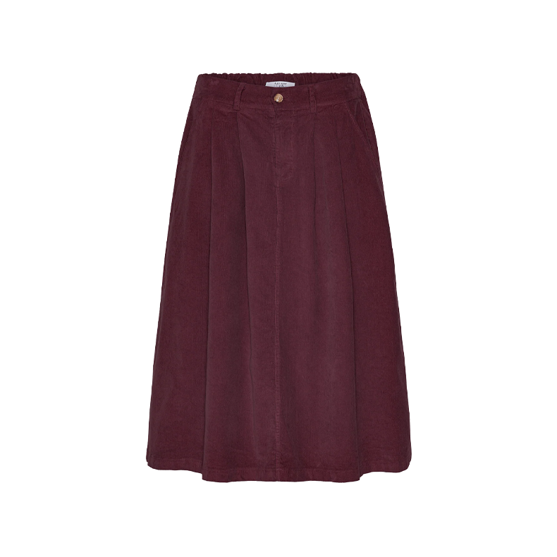 Ellinor corduroy skirt Amaze Cph, bordeaux