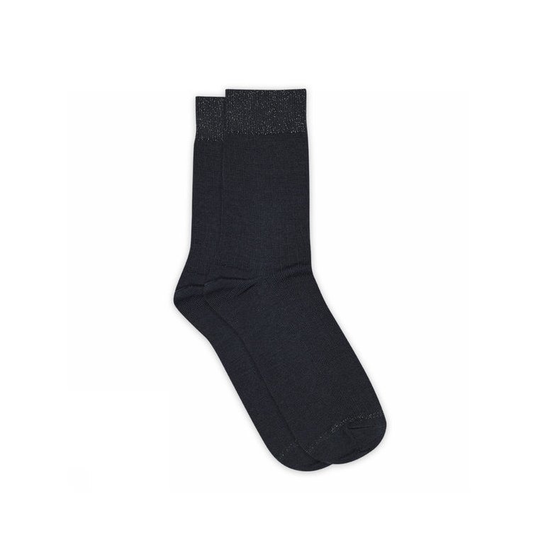 Erina wool rib socks MP Denmark, navy