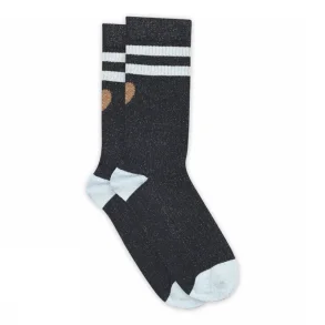 Elga glitter socks MP Denmark, navy