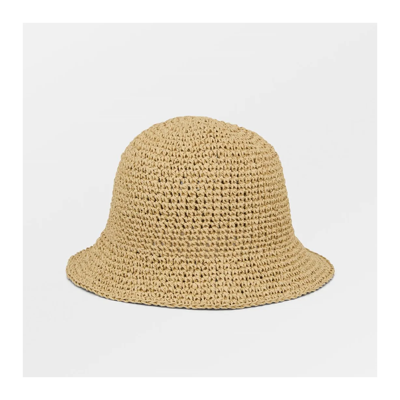 Solid Saverina Straw Hat Beck S�ndergaard, nature