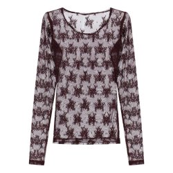 Blonde bluse Imperial, prugna