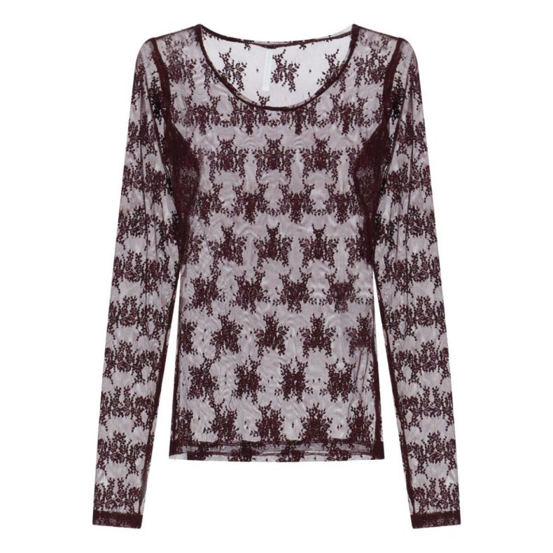 Blonde bluse Imperial, prugna