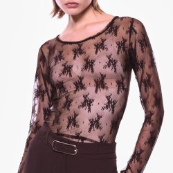 Blonde bluse Imperial, prugna