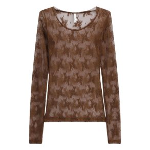 Blonde bluse Imperial, cacao