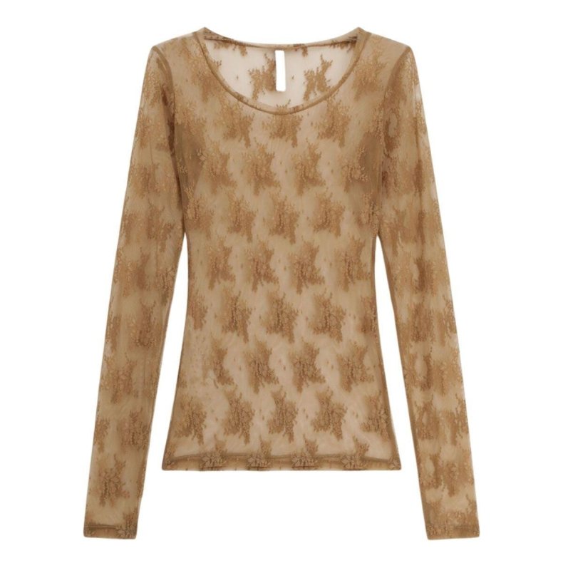 Blonde bluse Imperial, tabacco