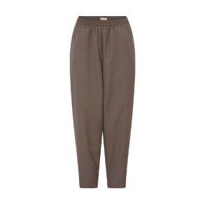 Oslo wool ankle pant Frau, walnut