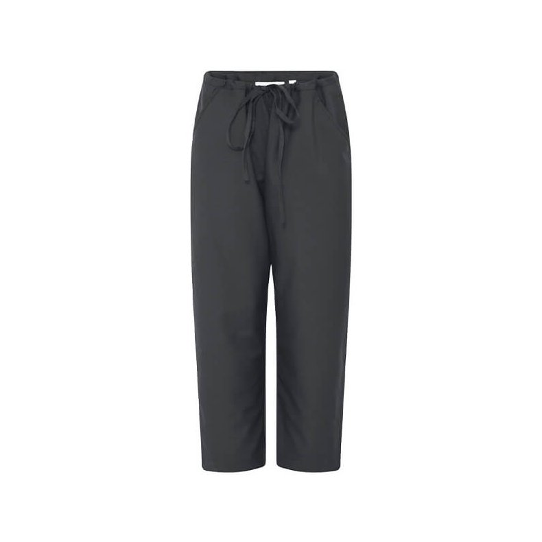 Milano wool string ankle pant Frau, oyster