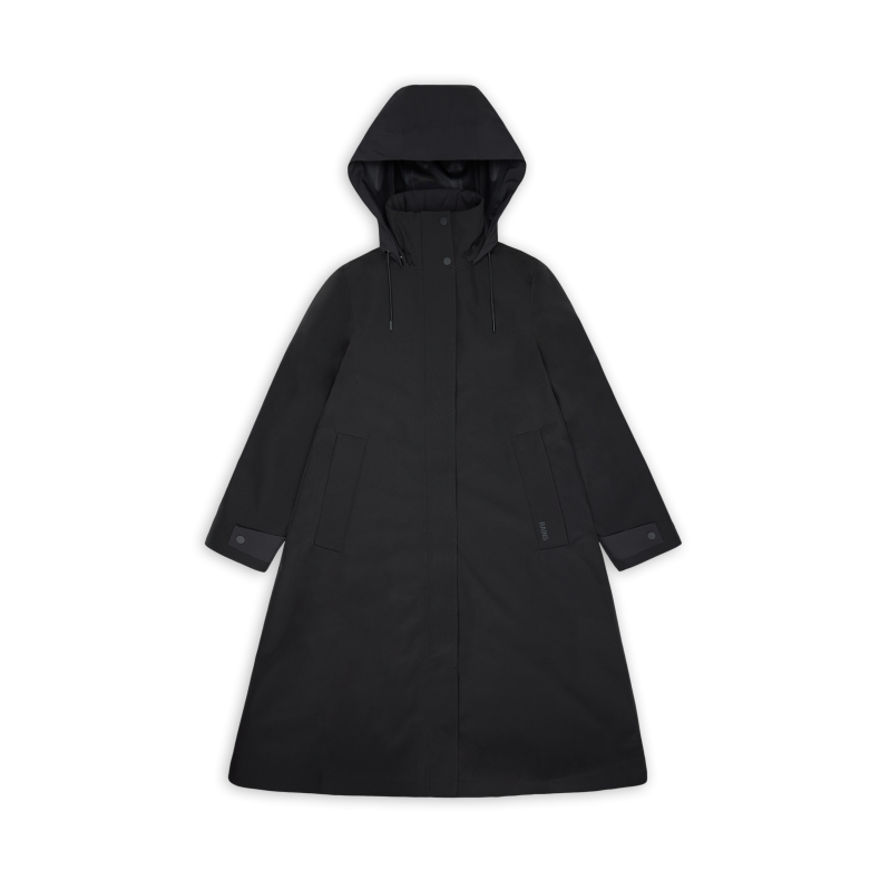 Suva vision softshell a-line jacket Rains, black