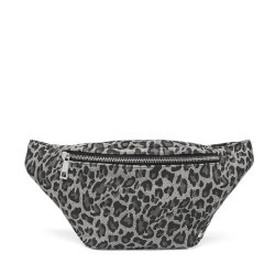 Bumbag Depeche, grey leo print