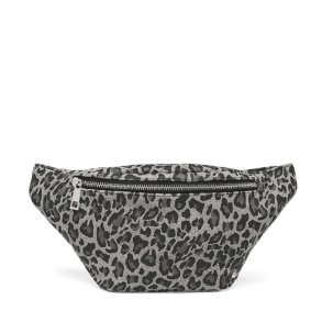 Bumbag Depeche, grey leo print