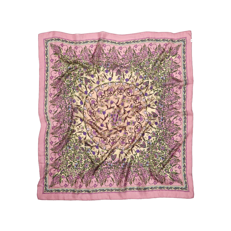Beck S�ndergaard Gardenparty taby sia scarf, peony pink