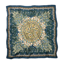 Beck S�ndergaard Gardenparty taby sia scarf, mediteal green