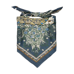 Beck S�ndergaard Gardenparty taby sia scarf, mediteal green