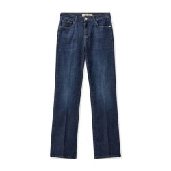 Cecilia cover jeans long, blue denim