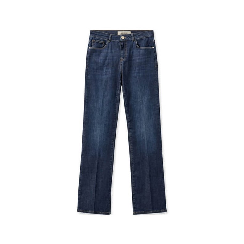 Cecilia cover jeans long, blue denim