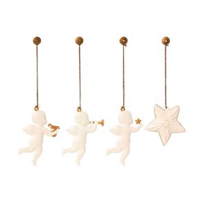 Holy night metal ornament set Maileg
