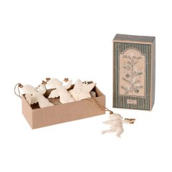 Holy night metal ornament set Maileg