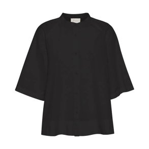 Abu Dhabi 3/4 short top Frau, black