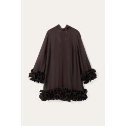 Latania dress Noella, chocolate