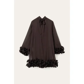 Latania dress Noella, chocolate