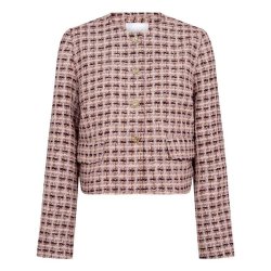 Tika boucle jacket Co'Couture, dusty rose