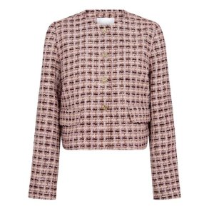 Tika boucle jacket Co'Couture, dusty rose