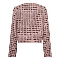Tika boucle jacket Co'Couture, dusty rose
