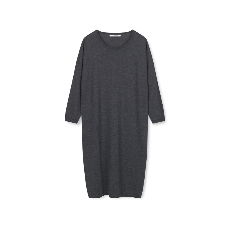 Kala kjole Sibin Linnebjerg, antrazit