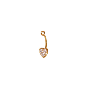 J'adore behind single ear-earring Stine A, gold