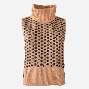 LOGO vest hest, beige