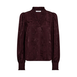 MikoCC V-blouse Co'Couture, plum