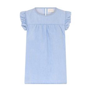 Stockholm denim sl top Frau, light blue denim 