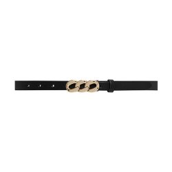 Narrow belt Depeche, black (nero)