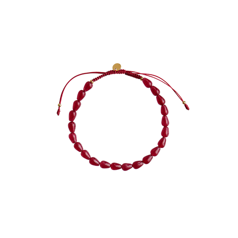 Love drop bracelet Stine A, gold