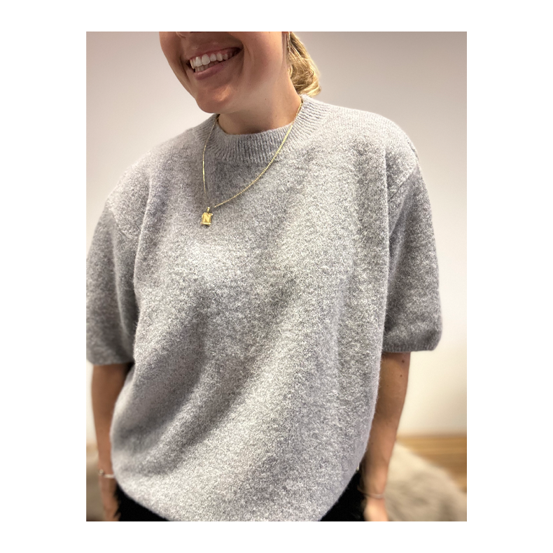 Alpaca strik Imperial, grigio