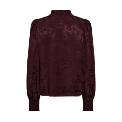 MikoCC V-blouse Co'Couture, plum