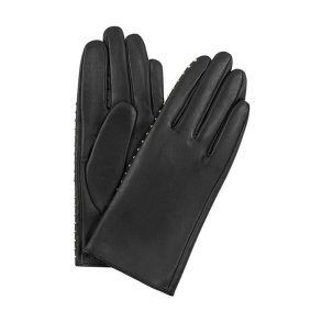 Glove w. studs at finger Depeche, black(nero)