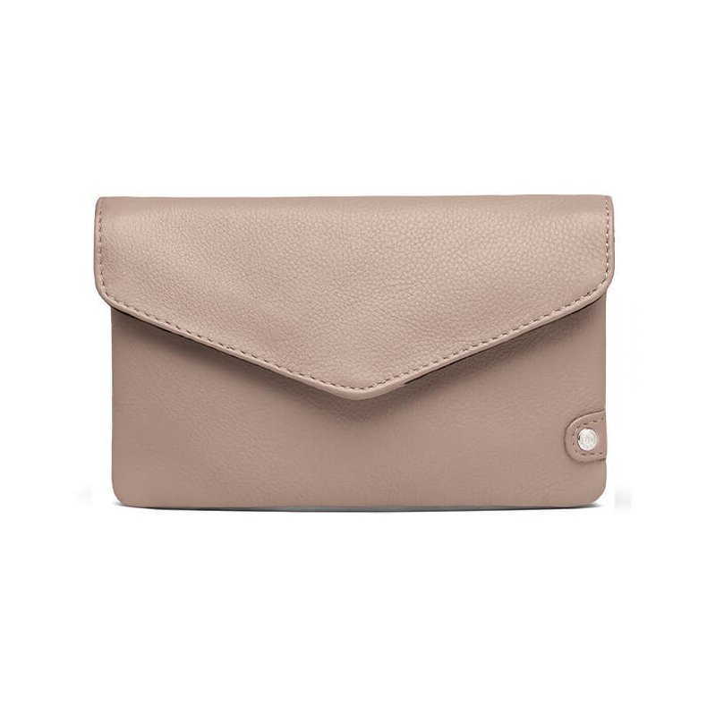 Purse/credit card holder Depeche, dusty taupe