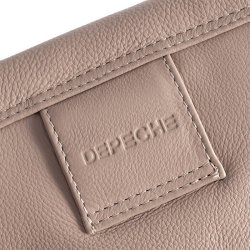 Purse/credit card holder Depeche, dusty taupe