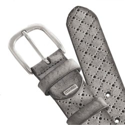 Jeans belt Depeche, grey (cenere)