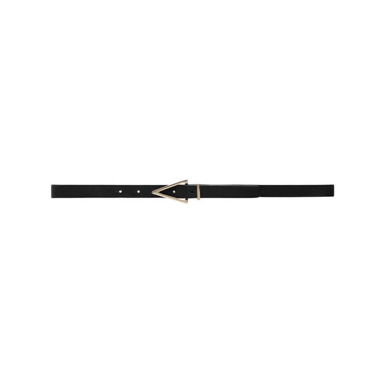 Narrow belt Depeche, black (nero)