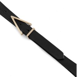 Narrow belt Depeche, black (nero)