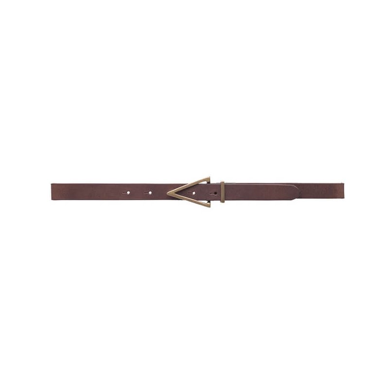Narrow belt Depeche, dark brown