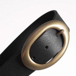 Jeans belt Depeche, black (nero)