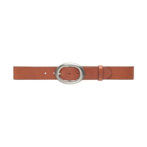 Jeans belt Depeche, dark cognac