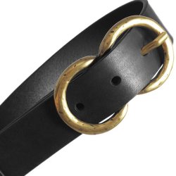 Jeans belt Depeche, black (nero)